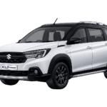 Suzuki XL7 putih dari Efrata Rent Car untuk layanan sewa mobil dengan supir di Bogor