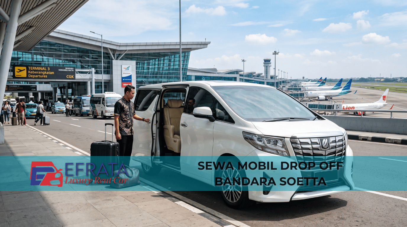 Toyota alphard putih drop off Bogor ke Bandara Soekarno Hatta